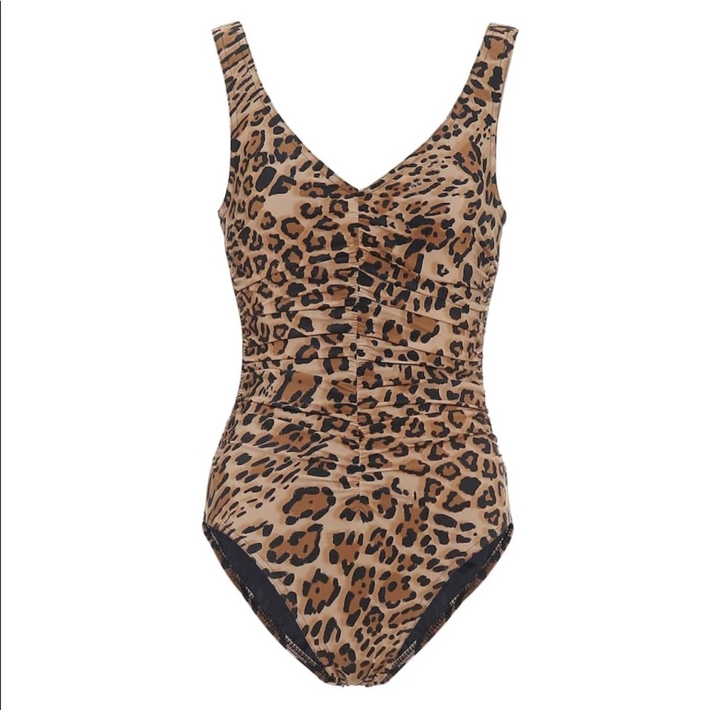Karla Colletto Ava V-Neck Underwire One Piece